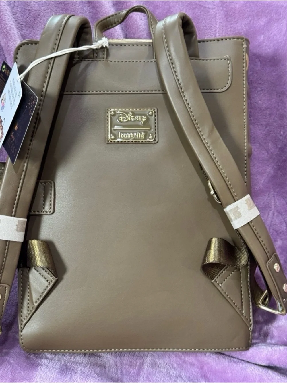 NWT Loungefly Disney Sleeping Beauty Bookstyle Backpack - Picture 6 of 9